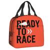 Ready To Race Thermoisolierte Lunchtasche Enduro Cross Motocross Bitumen Bike Life Tragbare Lunch-Tragetasche Reiseaufbewahrung Lebensmittelbox
