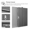 Fintie Case for Microsoft Surface Pro Slim Tablet Case with PU Leather with Pocket and Pen Holder for Storage 7/6/5 (2017/4/3), Stand, Multi-Viewing