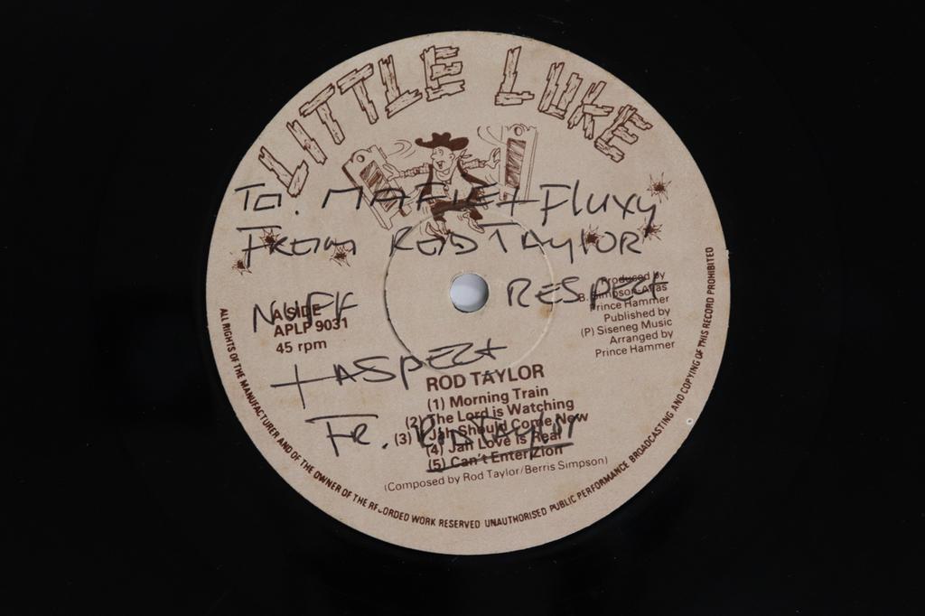 LP Record ROD TAYLOR - If Jah Should Come Now APLP9031 Little Luke 1979 UK Reggae, Ska & Dub Used