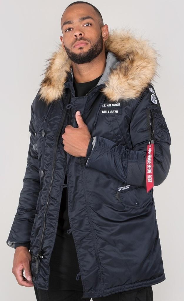 Зимняя куртка Alpha Industries N3B Airborne rep. blue