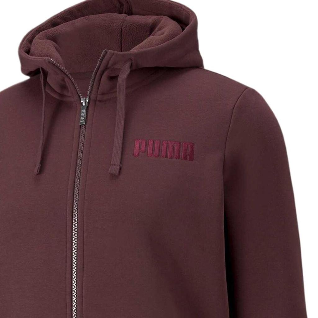 Puma Bequemes Weiches Warmes Kapuzen-Reißverschluss Langarm Sweatshirt Herren sweatshirt Rot 846423-21