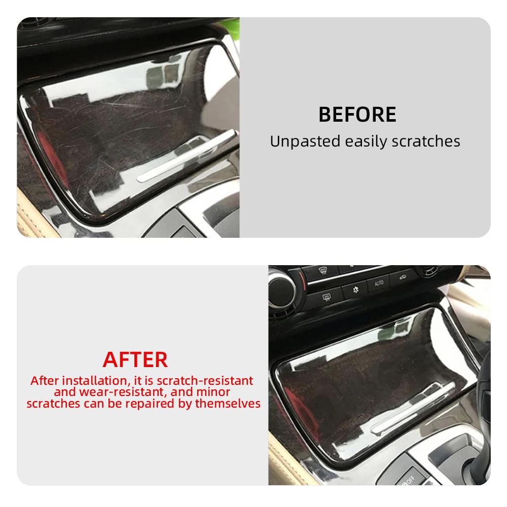 TPU Protective Film for Mercedes Benz EQC Eqc350 400 2020 2025 Car Interior Sticker Center Console Air Gear Navigation Dashboard
