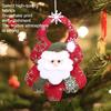 Christmas Tree Pendant Three-Dimensional Santa Claus DIY Christmas Tree Decoration Christmas Non-Woven Fabric Pendant Children's Gift