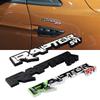 SEDS3 1pc 3D Metal Car Rear Trunk RAPTOR SVT Logo Badge Emblem Sider Fender Sticker Accesorios For Ford Focus 2 3 mondeo f150 fusion