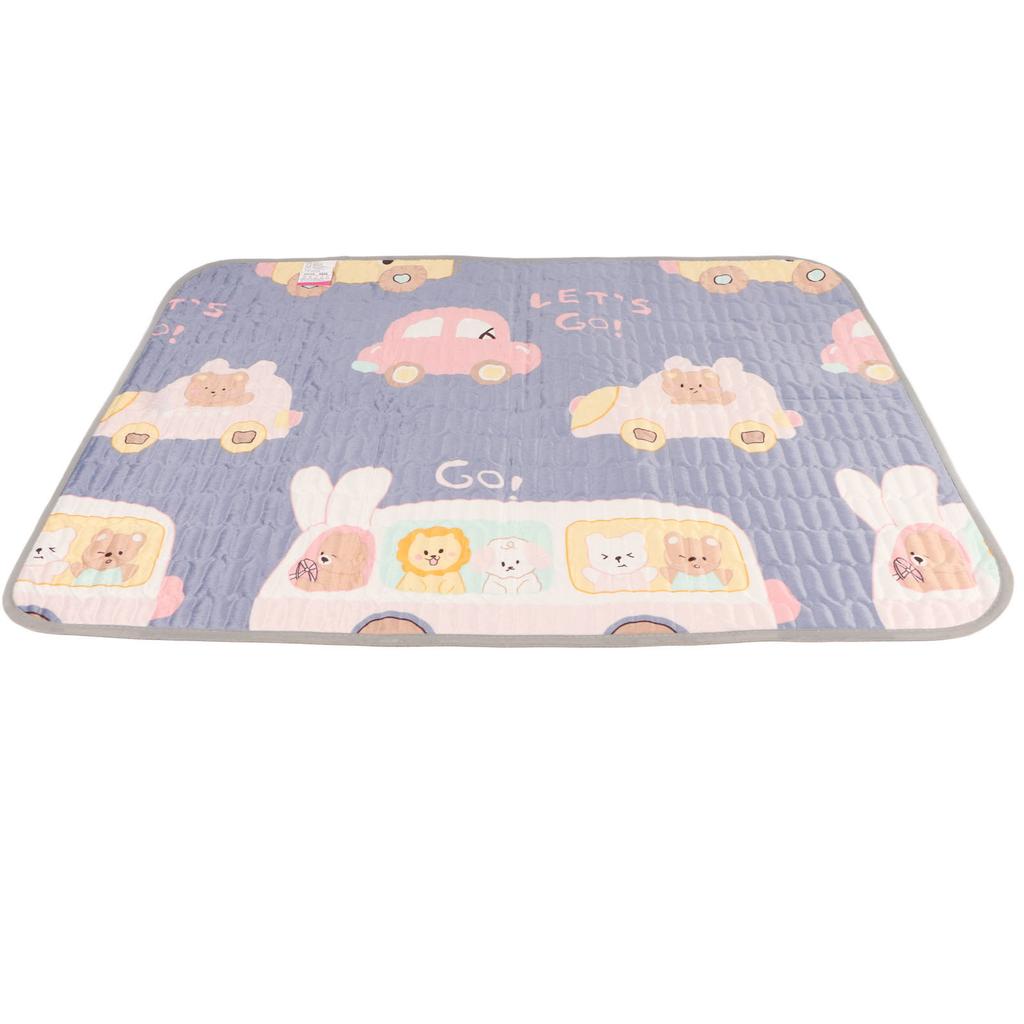 Bed Pads Washable Waterproof 28x39.4in Water Absorption Soft Skin Friendly Urine Mattress Cute Bear Pet Pads for Incontinence