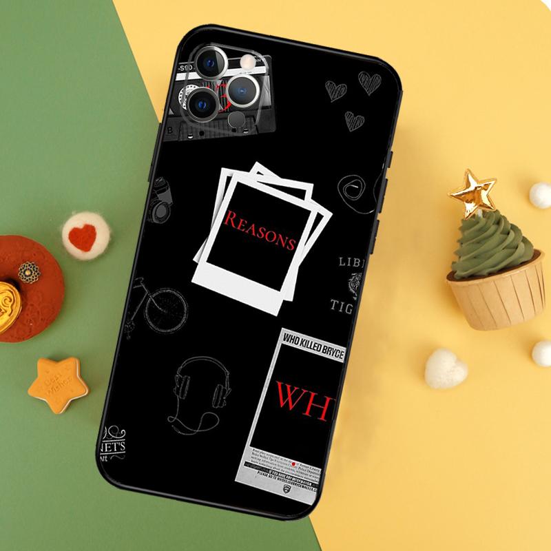 13 Reasons Why Phone Case For iPhone 17 Pro Max 17Air 16E 15 14 13 12 11 16 Pro Max Mini Shockproof Cover