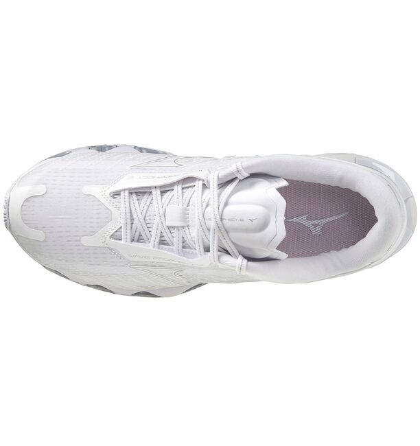 Sports Shoes Mizuno White / Silver Wave Prophecy 12