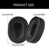Soft and Durability Ear Cushions Ear Covers with Cooling Gel Technology, for InzoneH9 & H7 Headphones Sound Fidelity