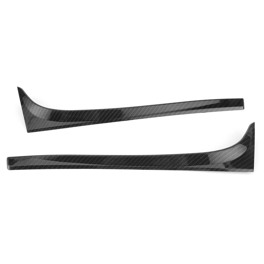 Car Rear Window Spoiler Side Wing Trim Accessories Fit for MK7 MK7.5 2014‑2018Carbon Fiber Style