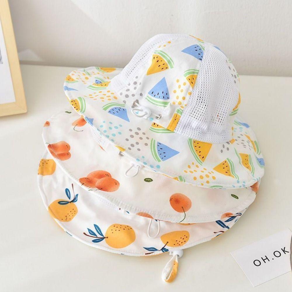 Cartoon Children Sun Hat Thin Sun Protection Hat UV Protection Baby Sun Hat  Summer Season
