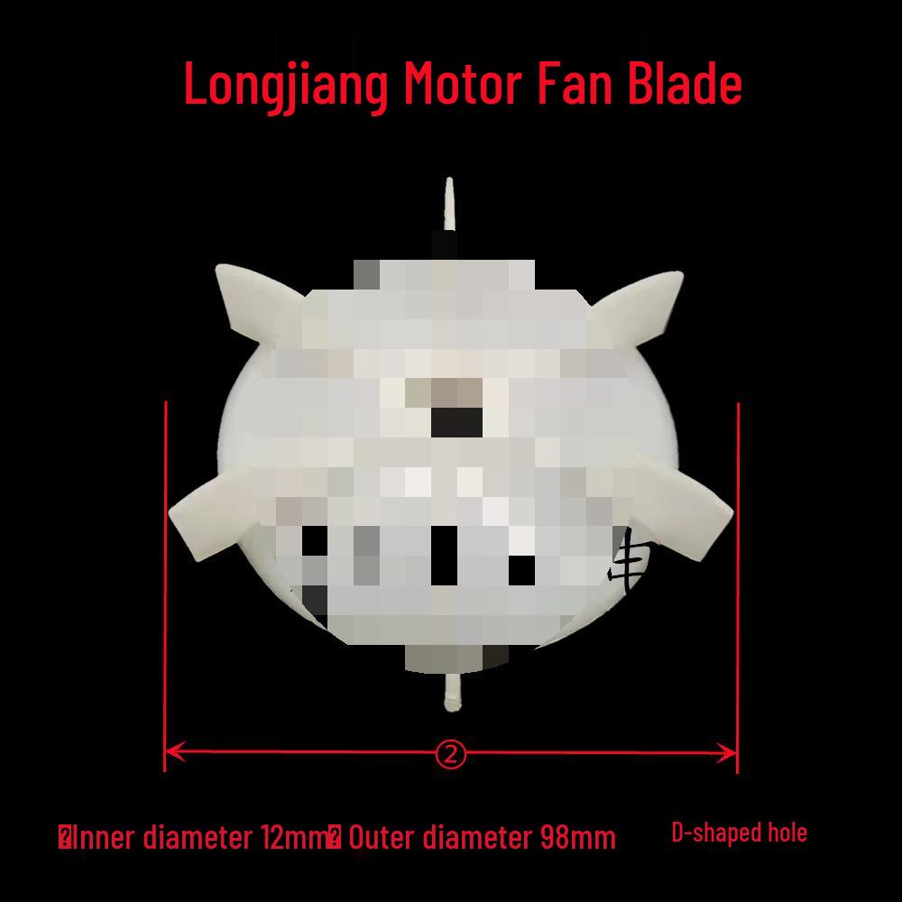 Pás de Ventilador para Motor Monofásico para Bombas de Água Wenbao e Haicheng - Autoescorvantes e Várias Pás de Ventilador para Bomba.