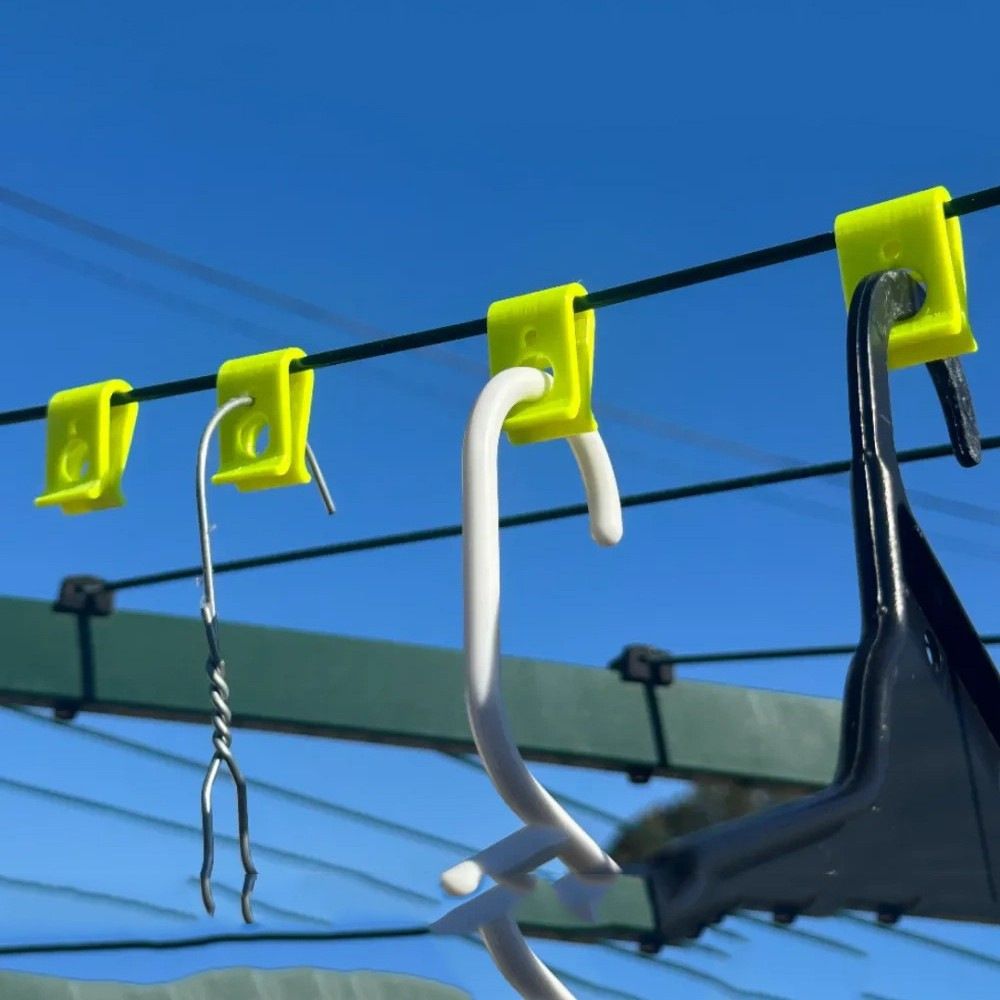 Portable Laundry Fastening Clips Multi Functional No Drill Hooks Indoor Clothes Drying