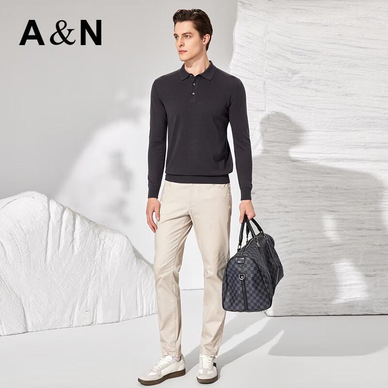 Antonio Men's Cashmere & Silk Blend Knit Polo Shirt