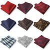 Men's Polyester Pocket Square - Fashionable Pattern for Suits