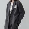 Stylish Korean Loose Oversize Suit Jacket Women's High-end Korean Loose School Uniform Top Trend