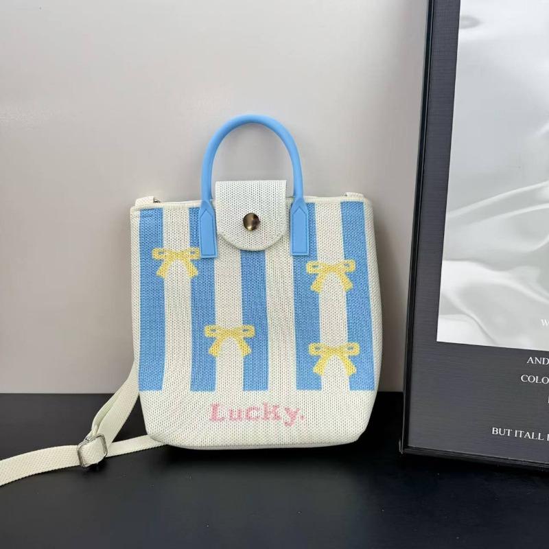 Premium new cute cartoon knitted mobile phone bag adjustable messenger handbag niche versatile dopamine bag