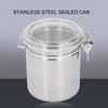 Stainless Steel Sealed Can Food Storage Container Airtight Canister for Dried Fruit Milk Powder Tea Large 1600ml
