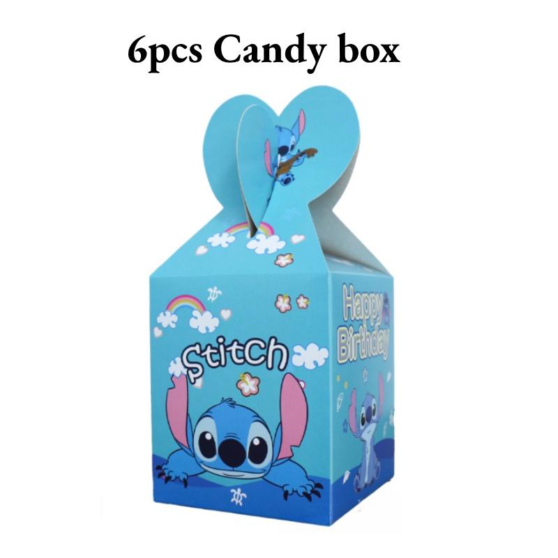 Stitch Theme Party Supplies Set Blue Lilo And Stitch Birthday Decorations