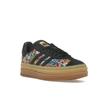 Liberty London x adidas Gazelle Bold Kwiatowy Haft Damskie Sneakersy Czarne Core-Black Kolor Dostawcy JI2572