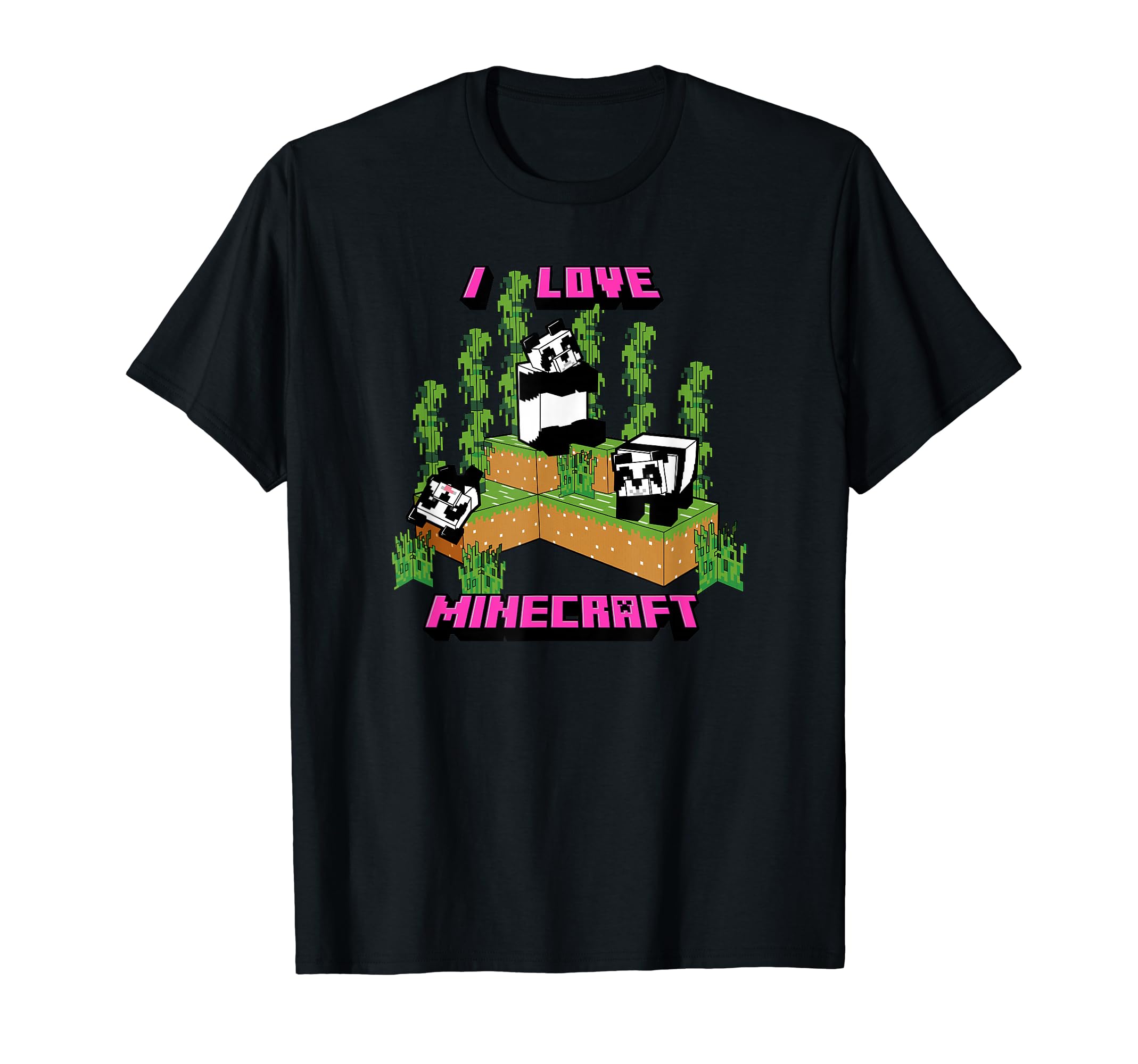 

Minecraft Panda Love Poster T-Shirt