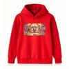 Kids Boys Girls Hoodie Sweatshirt, Cartoon Digital Circus Print Casual Pullover Top for Children Daily Wear
