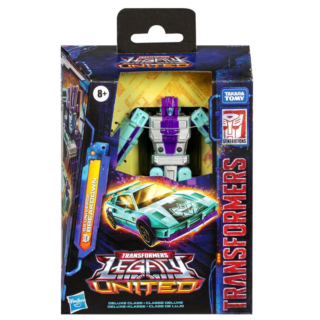 Transformers Legacy Deluxe Class G2 Universe Breakdown Transforming Action Figure 5.5-inch 8+