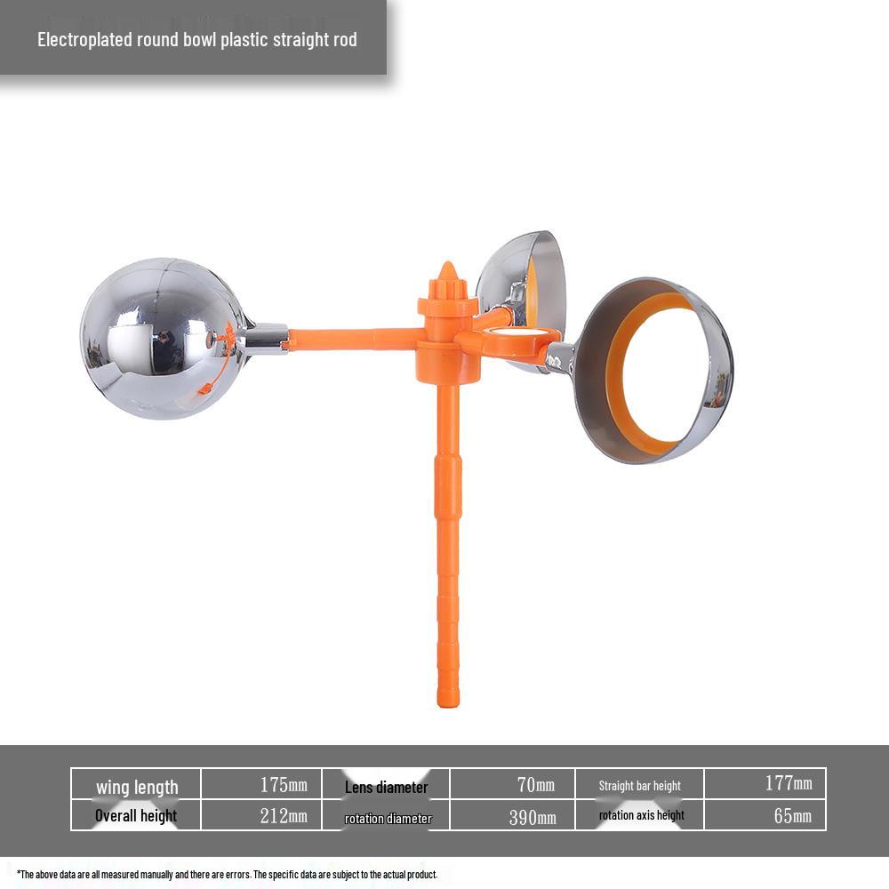 Odblaskowy odstraszacz ptaków zasilany energią słoneczną i wiatrową na farmy zewnętrzne i stawy rybne