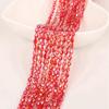 65pcs 4x6MM Teardrop Glass Beads for DIY Hairpins, Bracelets, Necklaces, and Earrings