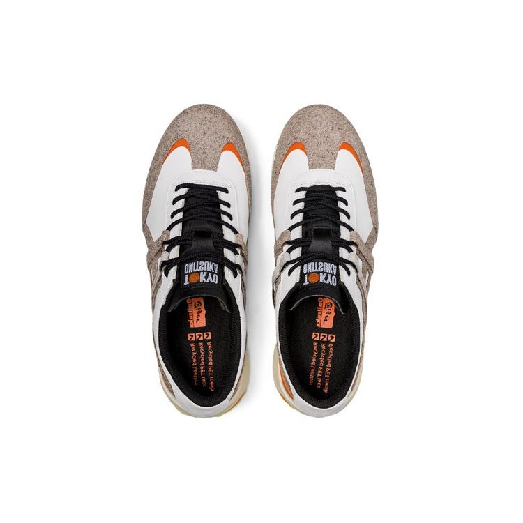 ONITSUKA TIGER Delegation Leather Comfortable Durable Warm Low-Top Casual Shoes Unisex Sneaker White 1183B332-100