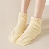 Yousheng Women Winter Sleep Socks Warm Cozy Bedtime Socks Loose Fit Fuzzy Socks with Elastic Cuffs for Home Lounging Night Sleeping