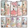 Cartoon Girl Phone Case Cover for Google Pixel 10 9 8 7 6 9A 8A 7A 6A Pro Shockproof Soft TPU 10 Pro XL Shell Fundas Capas Coque
