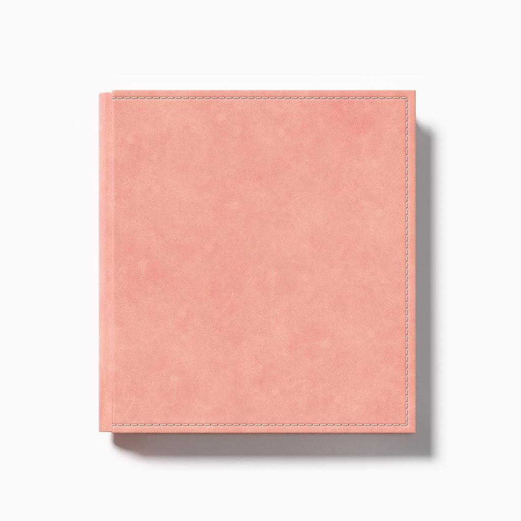 Leather 6-Inch Large Capacity Photo Album: Horizontal/Vertical Version, 5 Pages for Family, Baby, and Commemorative Photos.