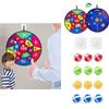 Large Double-sided Target For Cross-border Children's Dartboard Set Indoor Parent-child Game Toy With Sticky Balls