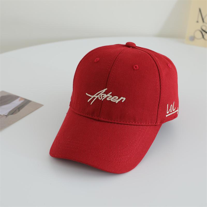 

Soft Top Baseball Cap Women Spring and Autumn Fashion Personality Simple Street Sun Protection Baseball Cap Trendy Embroidered Sun Hat Women Adjustable