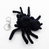 Toys Spider Brooch Black Realistic Spider Plush Toys Creative Spider Keychain
