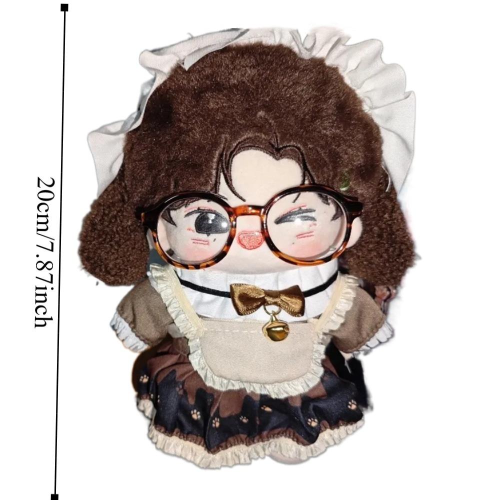 1 set Lolita Dress 20cm Cotton Doll Clothes Cat Paw Plush Doll Clothes  20cm Cotton Doll