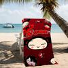 Customizable personalized beach towels Pucca themed designs.Suitable for the beach, yoga, sports;ideal as beach accessories