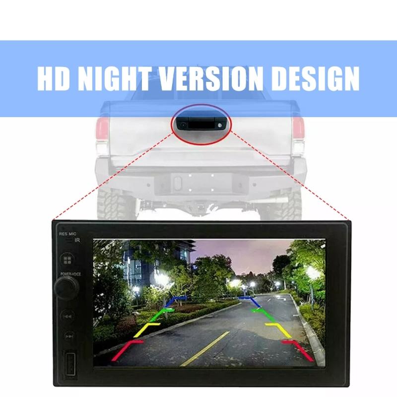 Autozubehör für 1500 2500 3500 Heckklappengriff Rückfahrkamera 68197873AA Ersatz-Rückfahrkamera