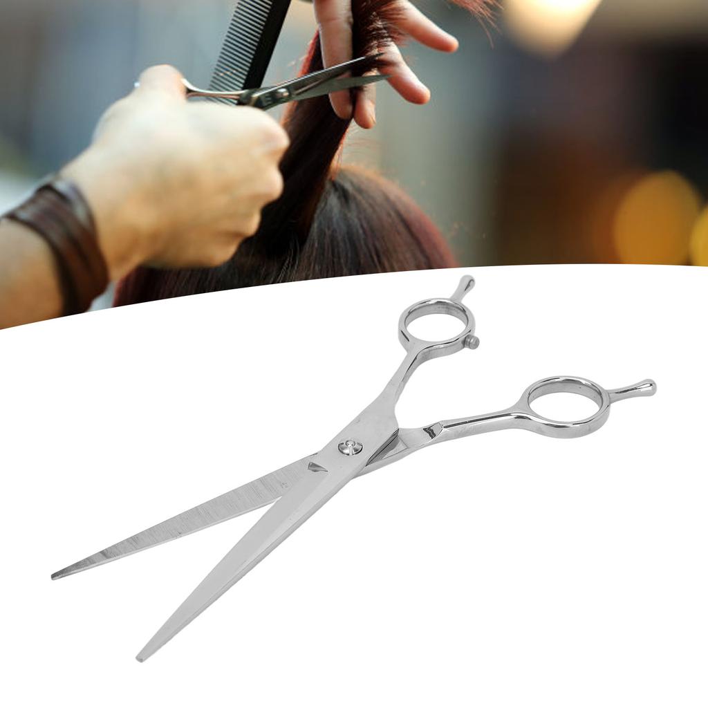 Hair Cutting Scissors Straight Hairdressing Shears Stainless Steel Tool for Home Salon