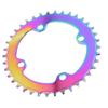 104 BCD Mountain Bicycle Narrow Wide Round Chainring Repair Colorful Single Chain Ring38T Round Chainring  104BCD