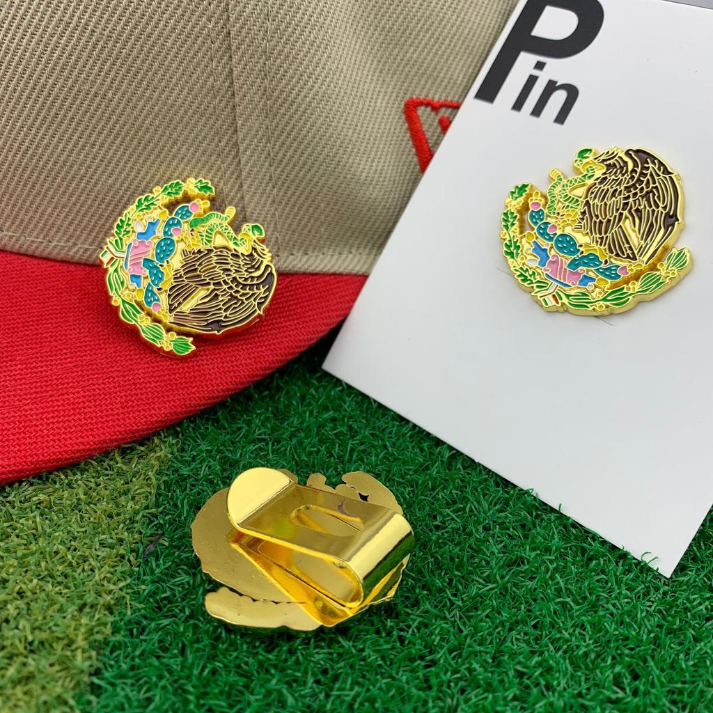 Creative Enamel Owl Brooch Authentic Mexican Hat Clip Vintage Style Cartoon Lapel Pin for Clothing and Accessories