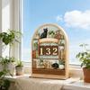 Educational Wooden Role Play Tool Books Read This Year Counter Bookshelf Decors Wall Art Home Library Essential