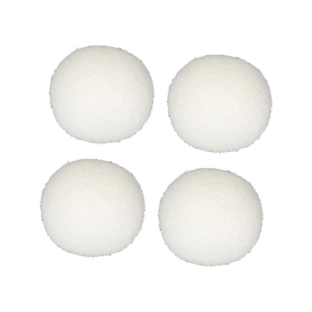 4pcs Scum Eliminating Ball Reusable Washable Oil Absorbing Scum Removing Sponge Balls for Swimming