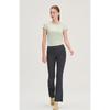 Huit Wrap Style Bootcut Leggings Htwle6i50t