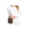 [Pre-Owned] Mercer Mini Brown Coated Canvas Monogram Crossbody Bag - New #V4HEPU
