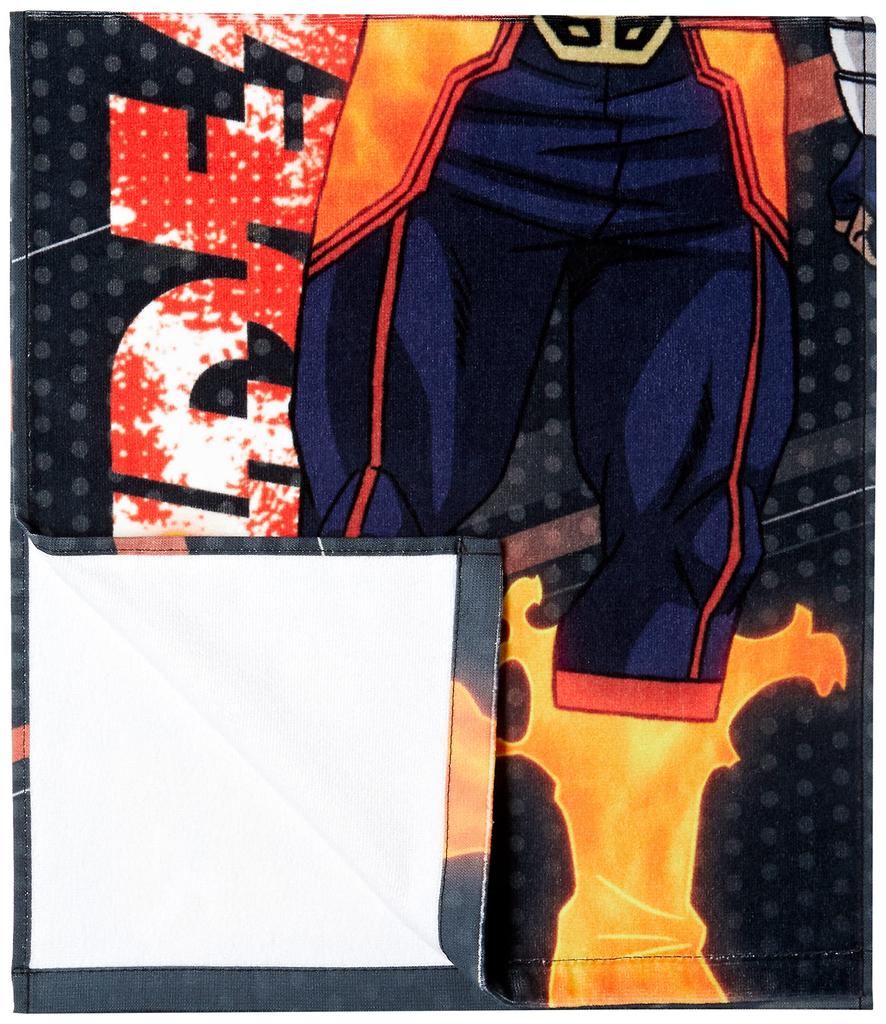 Hero Small [My Academia] Towel, Black,