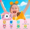 Kids Camera Toys for 3-8 Year Old Girls and Boys, Children Digital Camera with Cute Soft Silicone Case, 1080P Video Camcorder Present with 32GB SD
