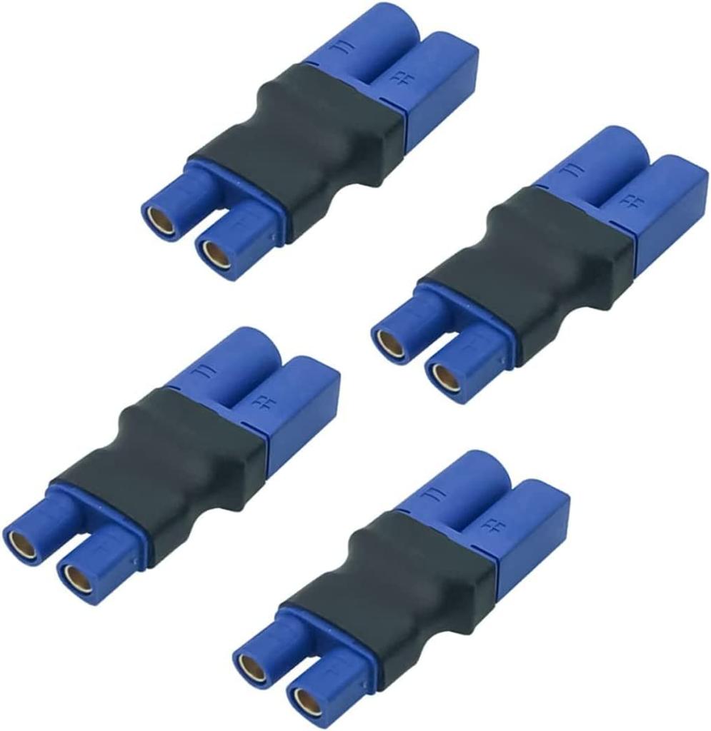 4ks EC3 samice na EC5 samec Adaptér Konektor pro bezdrátové RC Lipo
