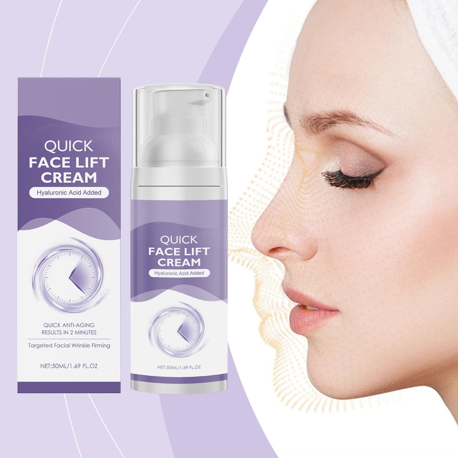 

Крем-лифтинг для лица, натуральный эффективный крем от морщин для лица, подтягивающий и подтягивающий кожу, сыворотка для мгновенного лифтинга лица, укрепляющая морщины и дряблую кожу. One Size