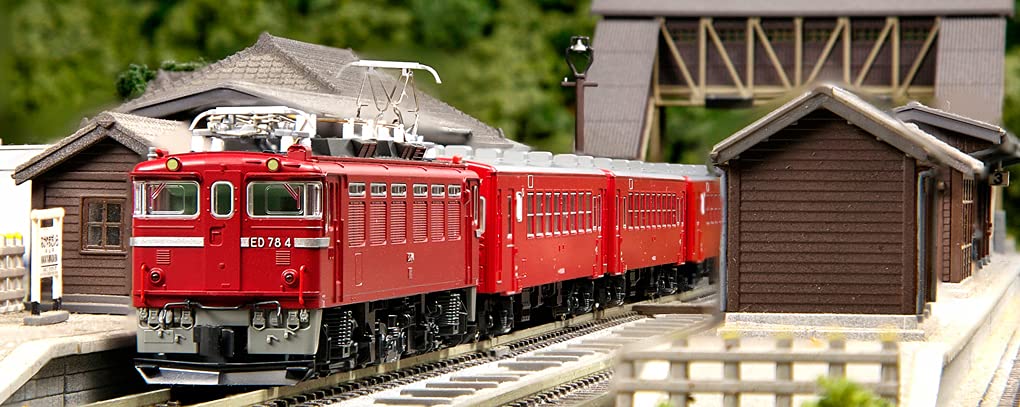 KATO N Gauge ED78 Primary Type Railway Model Electric Locomotive 3080-1